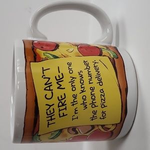 They Can't Fire Me American Greetings Designer Collection Coffee Mug 40719